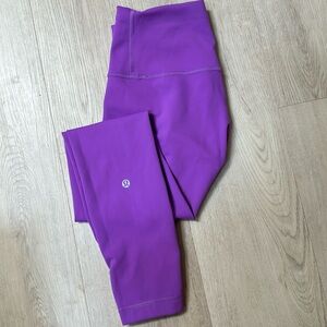 Lululemon wunder under leggings 25”